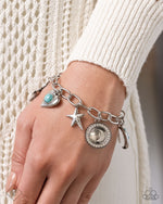 Technical Token - Blue Bracelet - Paparazzi Accessories