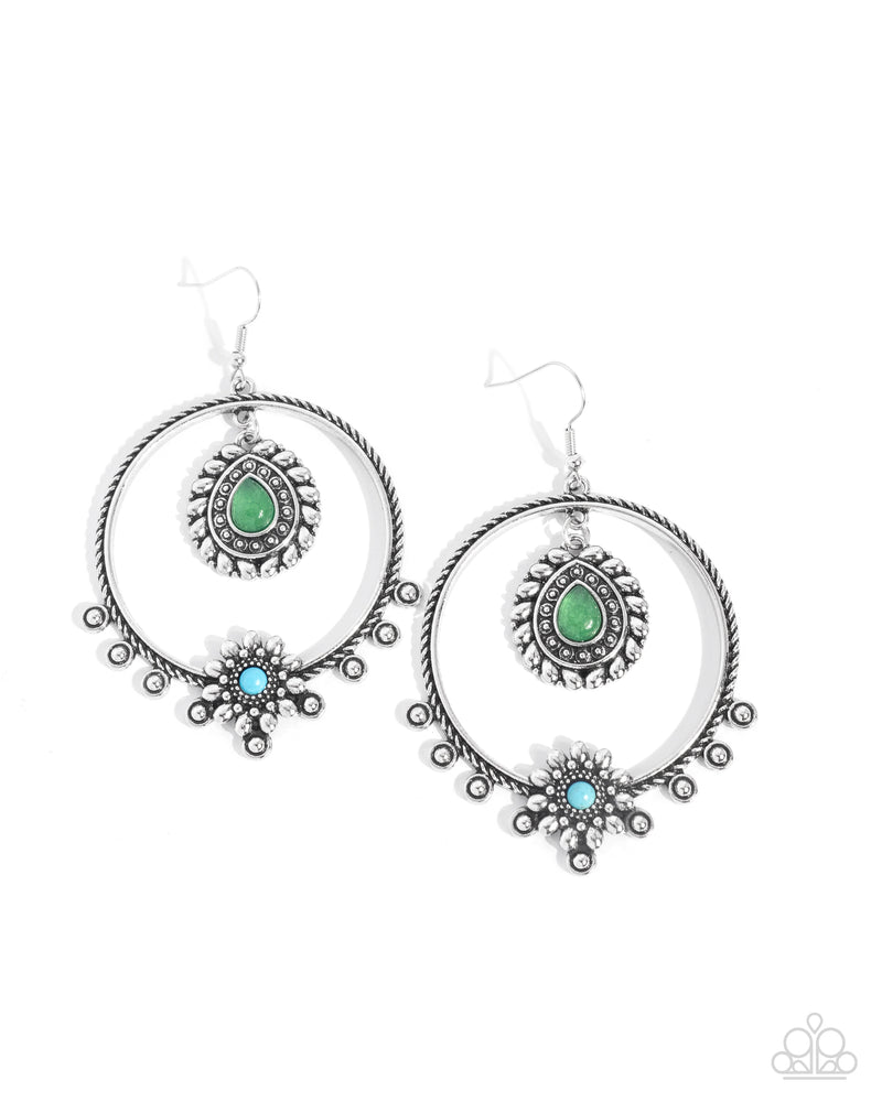 five-dollar-jewelry-neutral-nuance-green-earrings-paparazzi-accessories