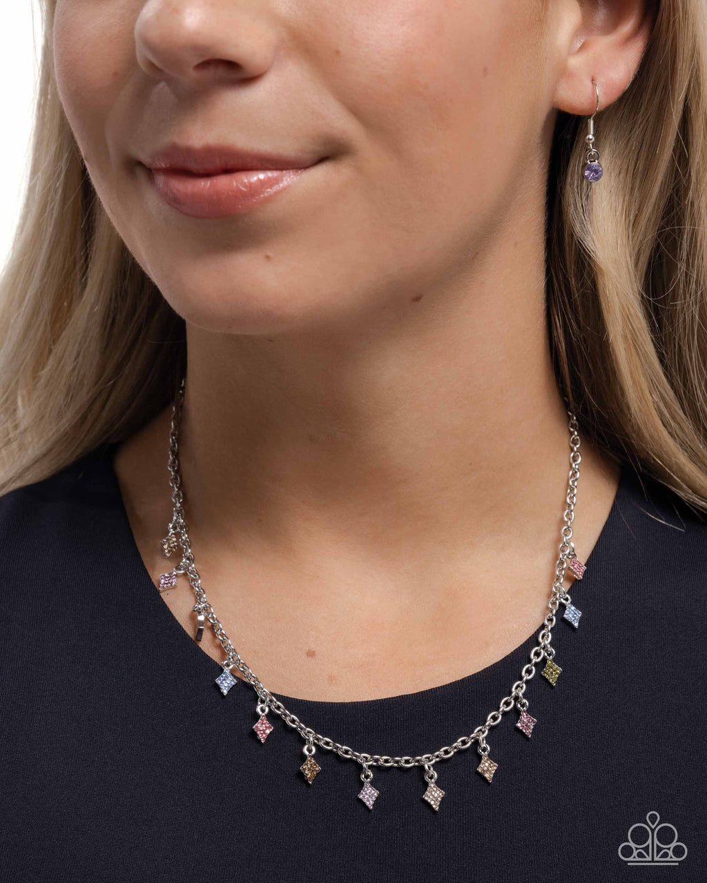Decadent Diamonds - Multi Necklace - Paparazzi Accessories