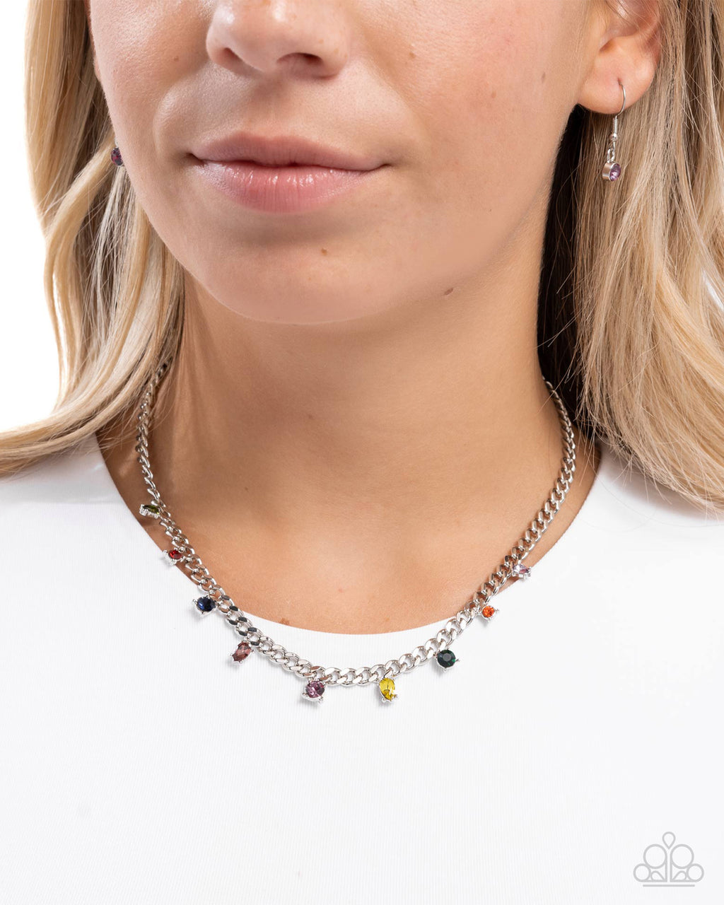 Rebellious Radiance - Multi Necklace - Paparazzi Accessories