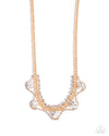 Complete Look - Gold Diamond Set - Paparazzi Accessories