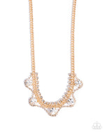 Complete Look - Gold Diamond Set - Paparazzi Accessories
