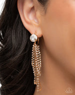 Complete Look - Gold Diamond Set - Paparazzi Accessories