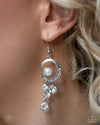 Perfect Paradigm - White Earrings - Paparazzi Accessories