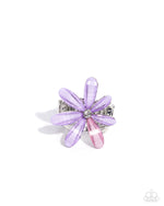 five-dollar-jewelry-floral-feasibility-purple-ring-paparazzi-accessories