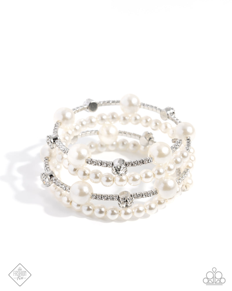 five-dollar-jewelry-adorably-amiable-white-bracelet-paparazzi-accessories