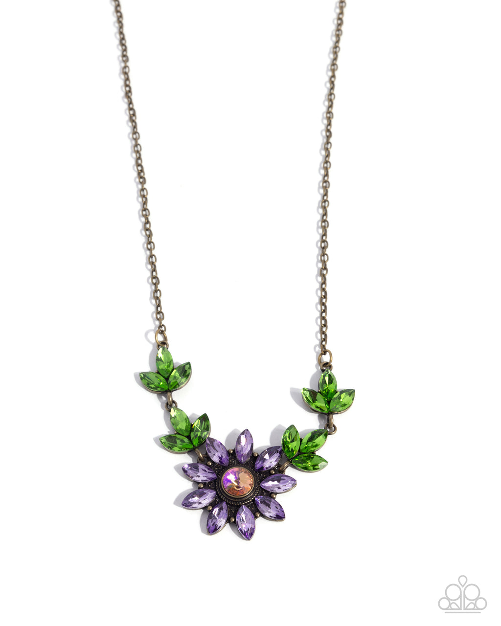 five-dollar-jewelry-blossoming-baseline-brass-necklace-paparazzi-accessories
