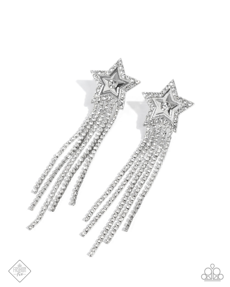 five-dollar-jewelry-currently-cosmic-white-post earrings-paparazzi-accessories
