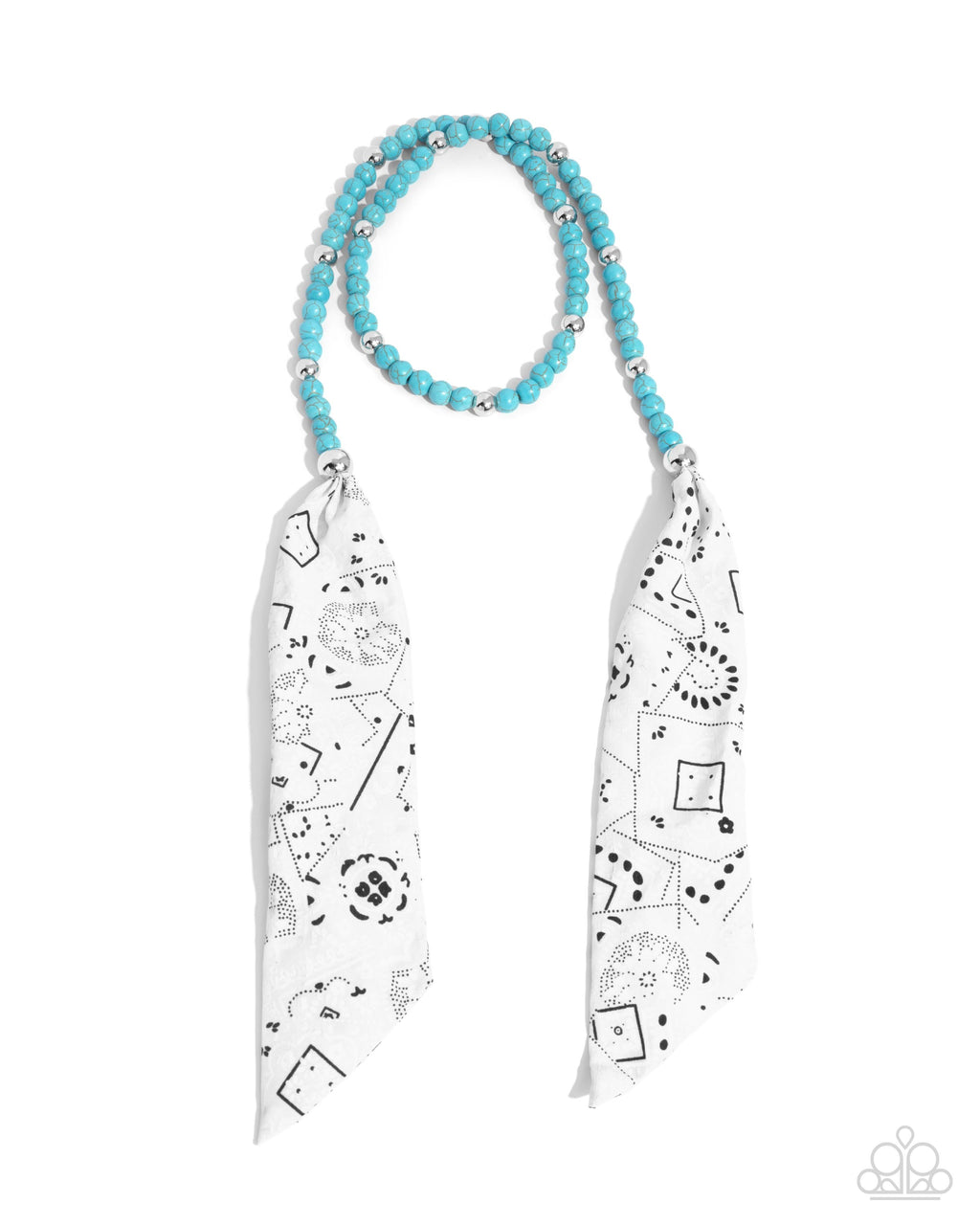five-dollar-jewelry-bandana-ballad-blue-necklace-paparazzi-accessories