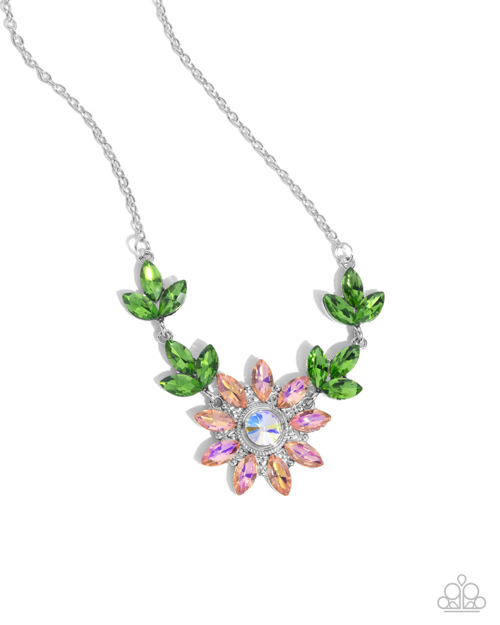 eight-dollar-jewelry-blossoming-baseline-orange-necklace-paparazzi-accessories