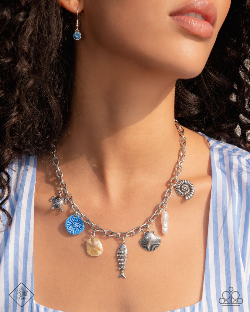 Coastal Climb - Multi Necklace - Paparazzi Accessories