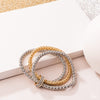 Faceted Facade - Multi Bracelet - Paparazzi Accessories