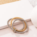 Faceted Facade - Multi Bracelet - Paparazzi Accessories