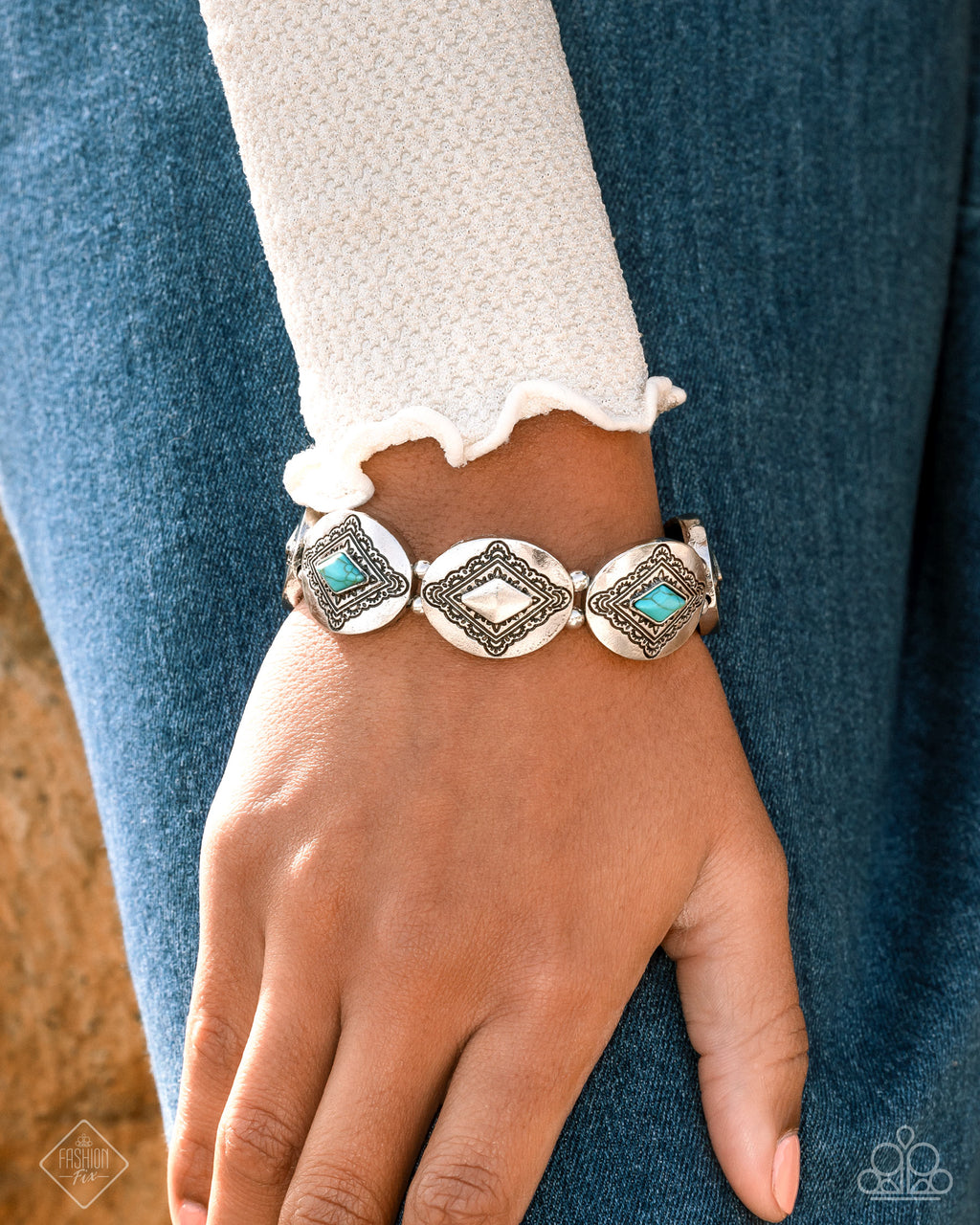 Elemental Example - Blue Bracelet - Paparazzi Accessories