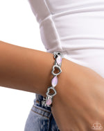 Heartfelt Headline - Pink Bracelet - Paparazzi Accessories