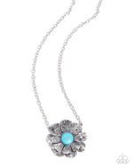 five-dollar-jewelry-floral-form-blue-necklace-paparazzi-accessories