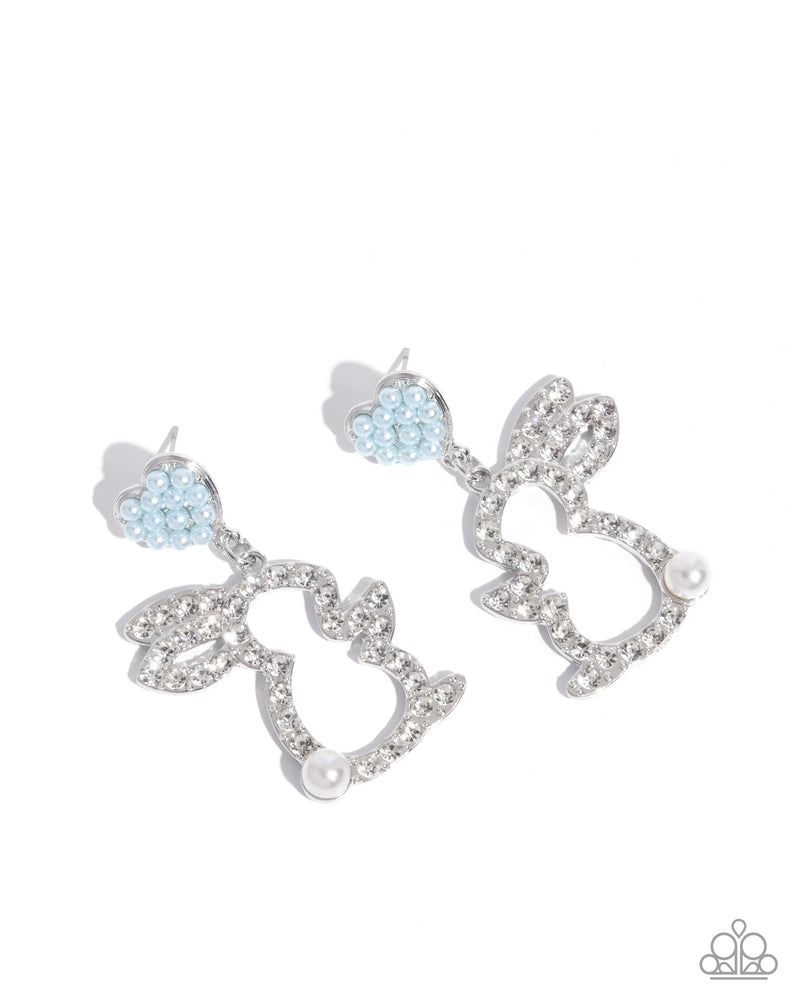 five-dollar-jewelry-easter-element-blue-post earrings-paparazzi-accessories
