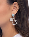 Easter Element - Blue Post Earrings - Paparazzi Accessories