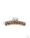 five-dollar-jewelry-cheetah-clip-brown-hair clip-paparazzi-accessories