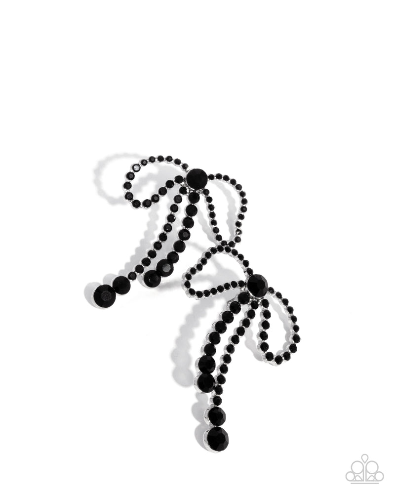 five-dollar-jewelry-black-tie-bow-black-paparazzi-accessories