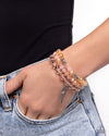 Angelic Aesthetic - Pink Bracelet - Paparazzi Accessories