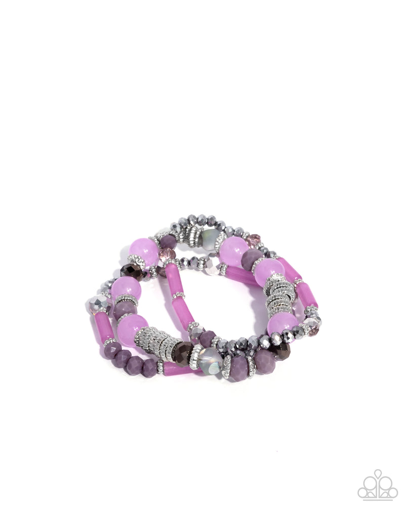 five-dollar-jewelry-colorful-conversation-purple-bracelet-paparazzi-accessories