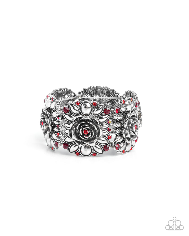 five-dollar-jewelry-blooming-balance-red-paparazzi-accessories