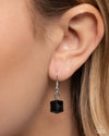 Reliant Rows - Black Necklace - Paparazzi Accessories
