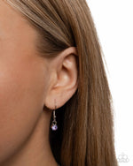 Radiant Raven - Purple Necklace - Paparazzi Accessories