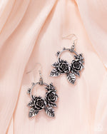 Wanderlust Wreath - Silver Earrings - Paparazzi Accessories