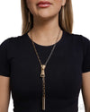 Zipper Zeal - Multi Necklace - Paparazzi Accessories
