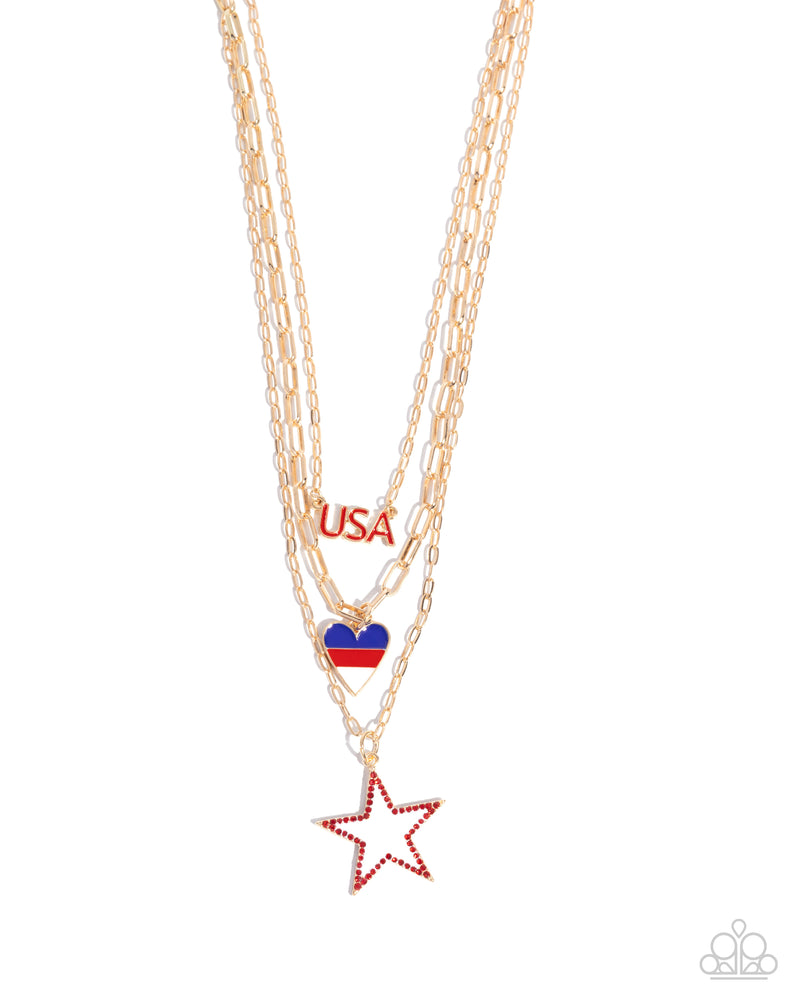 five-dollar-jewelry-unforgettable-usa-gold-necklace-paparazzi-accessories