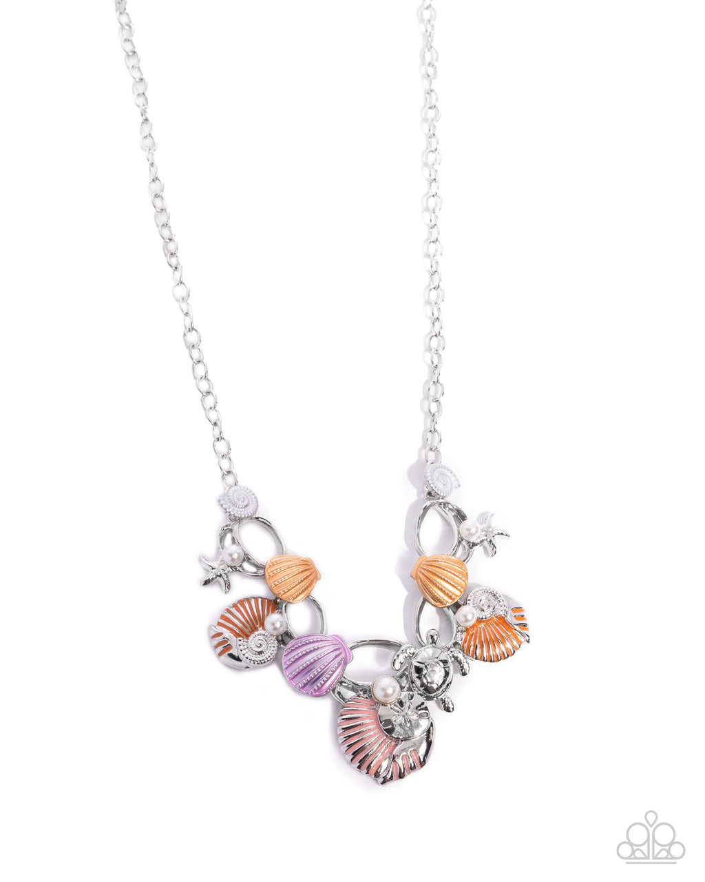 five-dollar-jewelry-oceanic-octave-orange-necklace-paparazzi-accessories