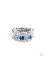 five-dollar-jewelry-laid-back-linear-blue-paparazzi-accessories