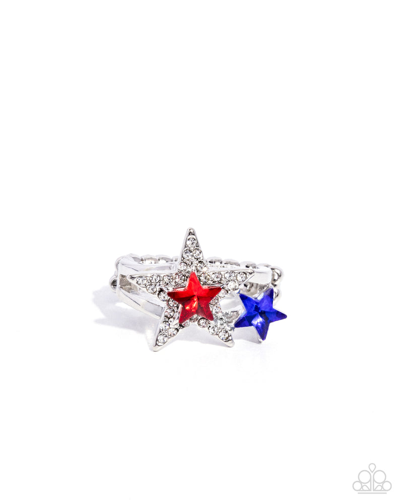five-dollar-jewelry-i-pledge-allegiance-to-the-stars-multi-ring-paparazzi-accessories
