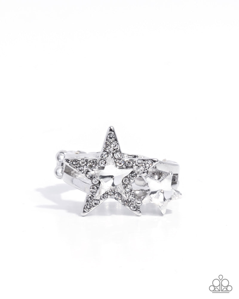 eight-dollar-jewelry-i-pledge-allegiance-to-the-stars-white-ring-paparazzi-accessories