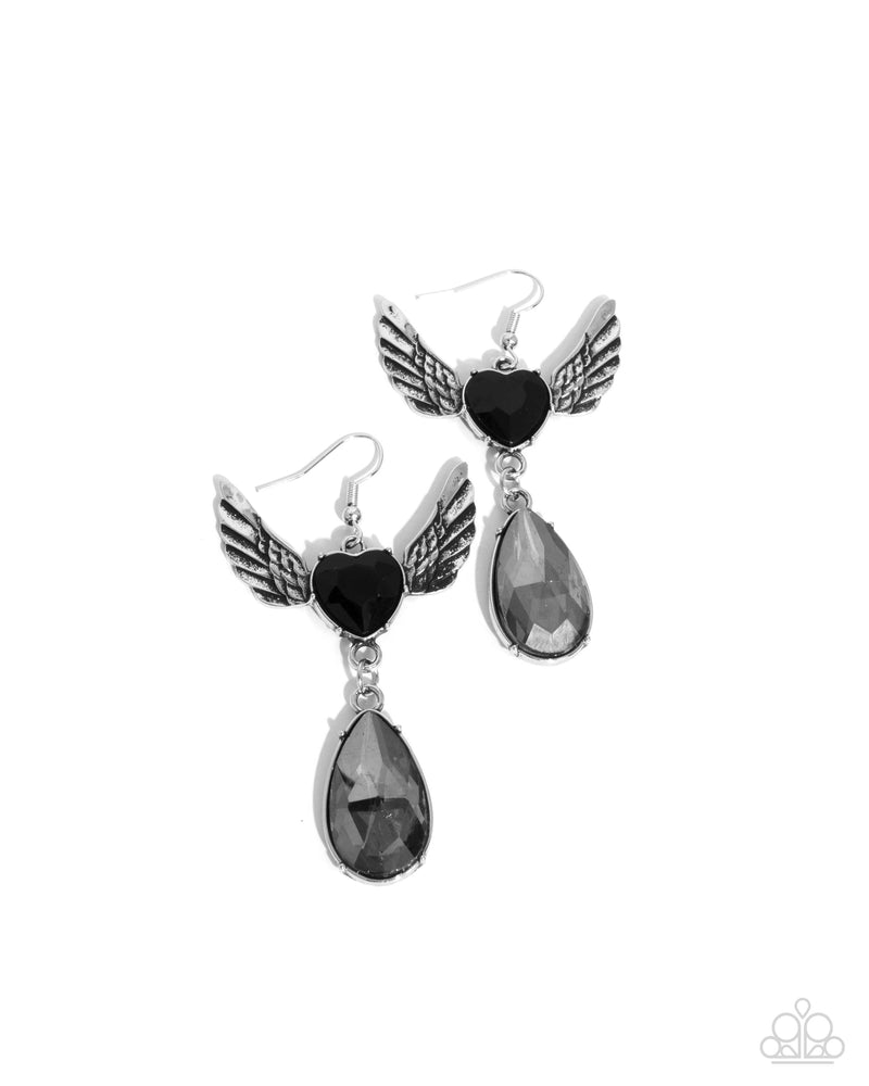 five-dollar-jewelry-angelic-accomplishment-black-earrings-paparazzi-accessories