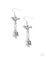 five-dollar-jewelry-balancing-bird-silver-earrings-paparazzi-accessories