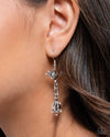 Balancing Bird - Silver Earrings - Paparazzi Accessories