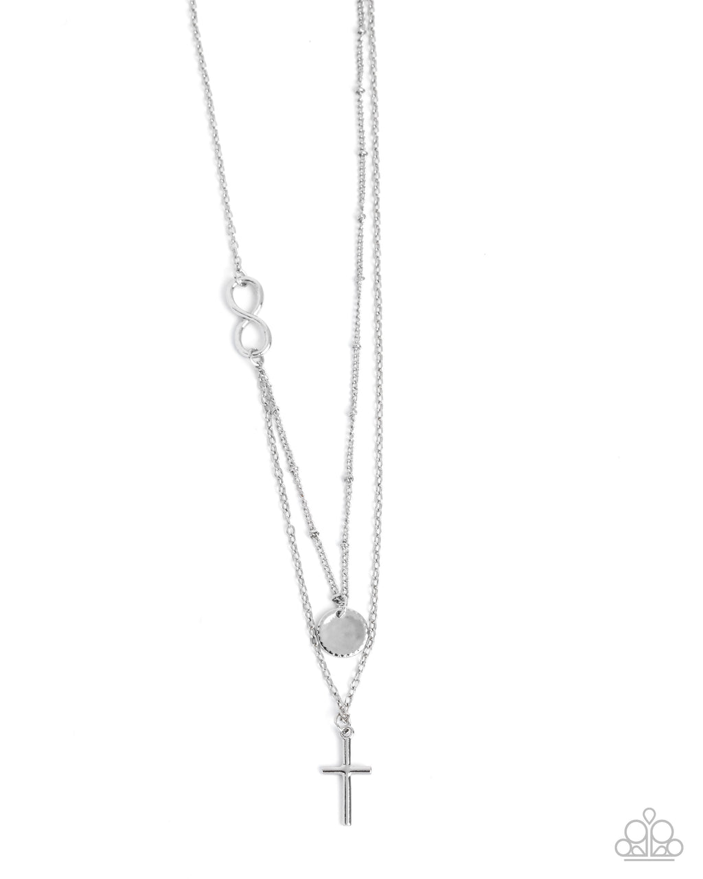 five-dollar-jewelry-eternal-embrace-silver-necklace-paparazzi-accessories