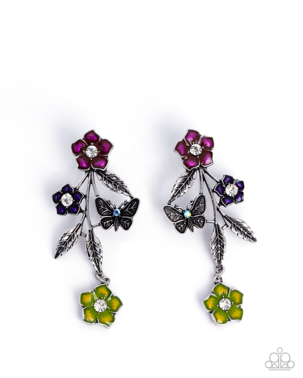 eight-dollar-jewelry-whimsical-weekend-multi-post earrings-paparazzi-accessories