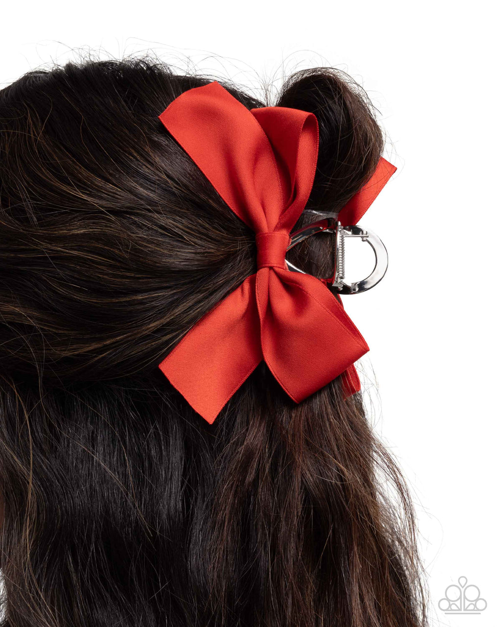 Coquette Class - Red Hair Claw Clip - Paparazzi Accessories
