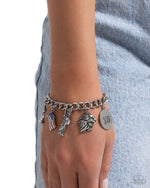 Liberty Legacy - Red Bracelet - Paparazzi Accessories