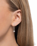 Cheerful Coquette - White Necklace - Paparazzi Accessories