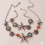 Starfish Solo Silver - Complete Look  - Paparazzi Accessories