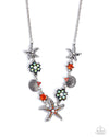 Starfish Solo Silver - Complete Look  - Paparazzi Accessories