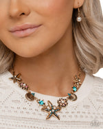 Complete Look - Starfish Set Gold - Paparazzi Accessories