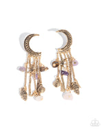 five-dollar-jewelry-crescent-call-purple-post earrings-paparazzi-accessories