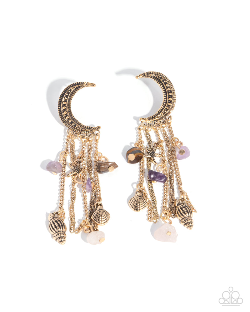 five-dollar-jewelry-crescent-call-purple-post earrings-paparazzi-accessories