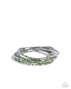 five-dollar-jewelry-candlelight-cascade-green-bracelet-paparazzi-accessories